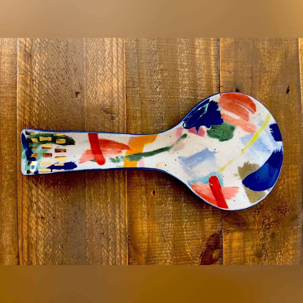 Spoon Rest Abstract Print
